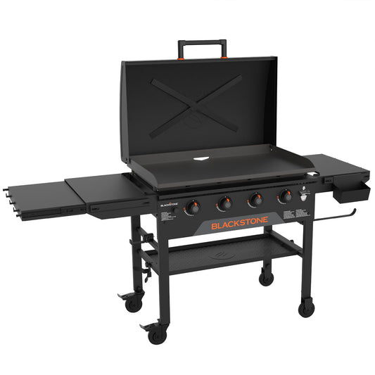 Blackstone 36" Original Flat-Top Griddle with Hood & Caster Wheels